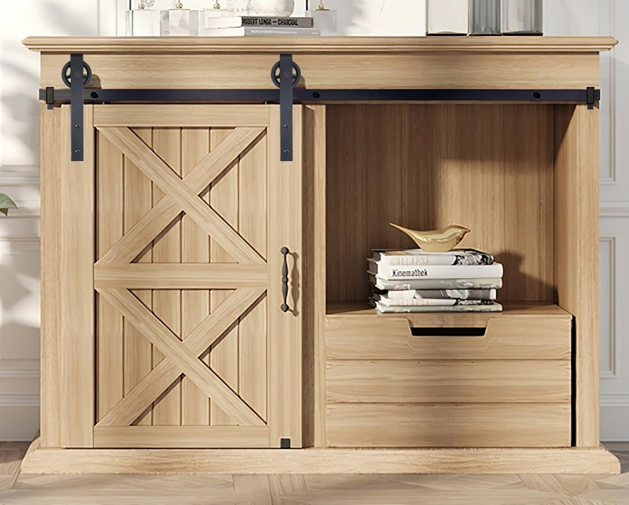 Silent Mini Sliding Door Hardware System