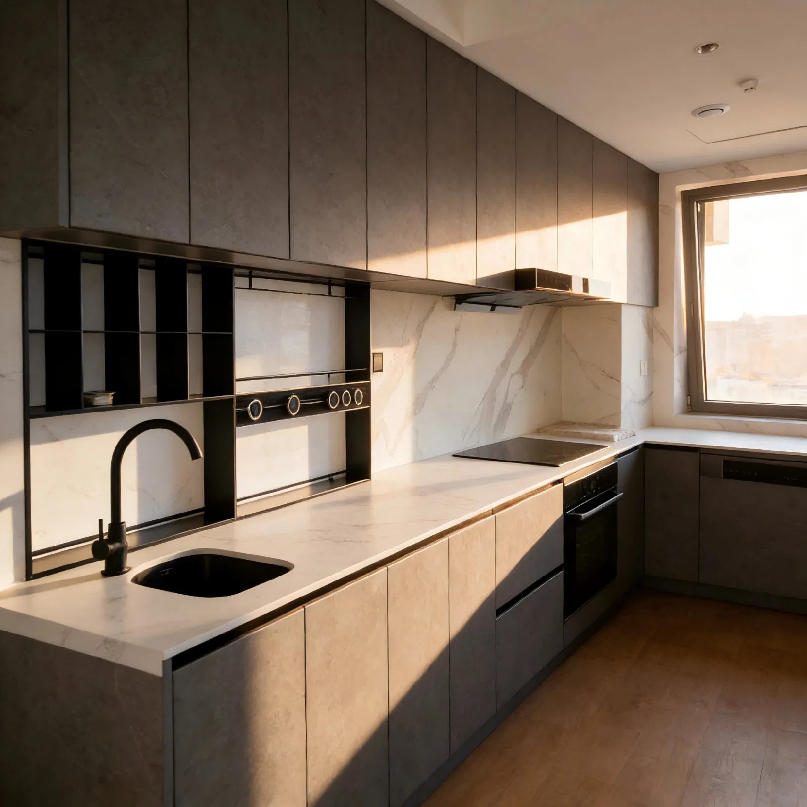 OEM Custom Kitchen Cabinet System for Wholesale Kitchen Furniture