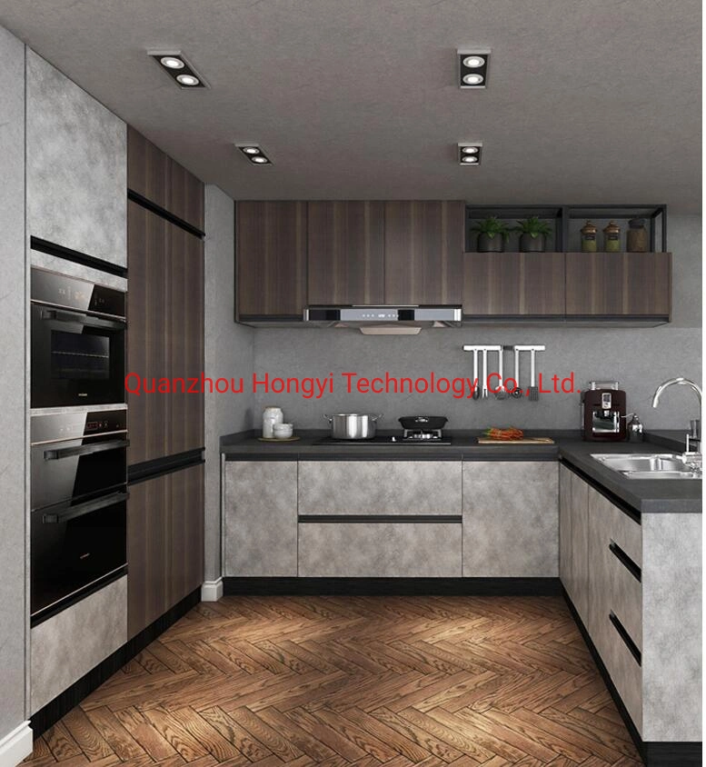 High Gloss Flat Panel White Modular Modern kitchen Cabinets Modern Kitchen Furniture Luxury Designs