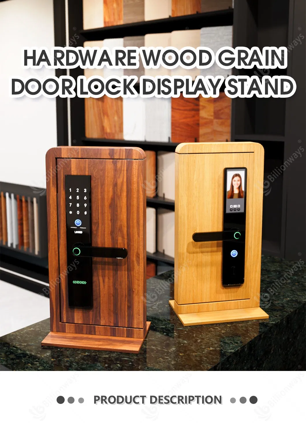 Smart Door Lock Display Rack