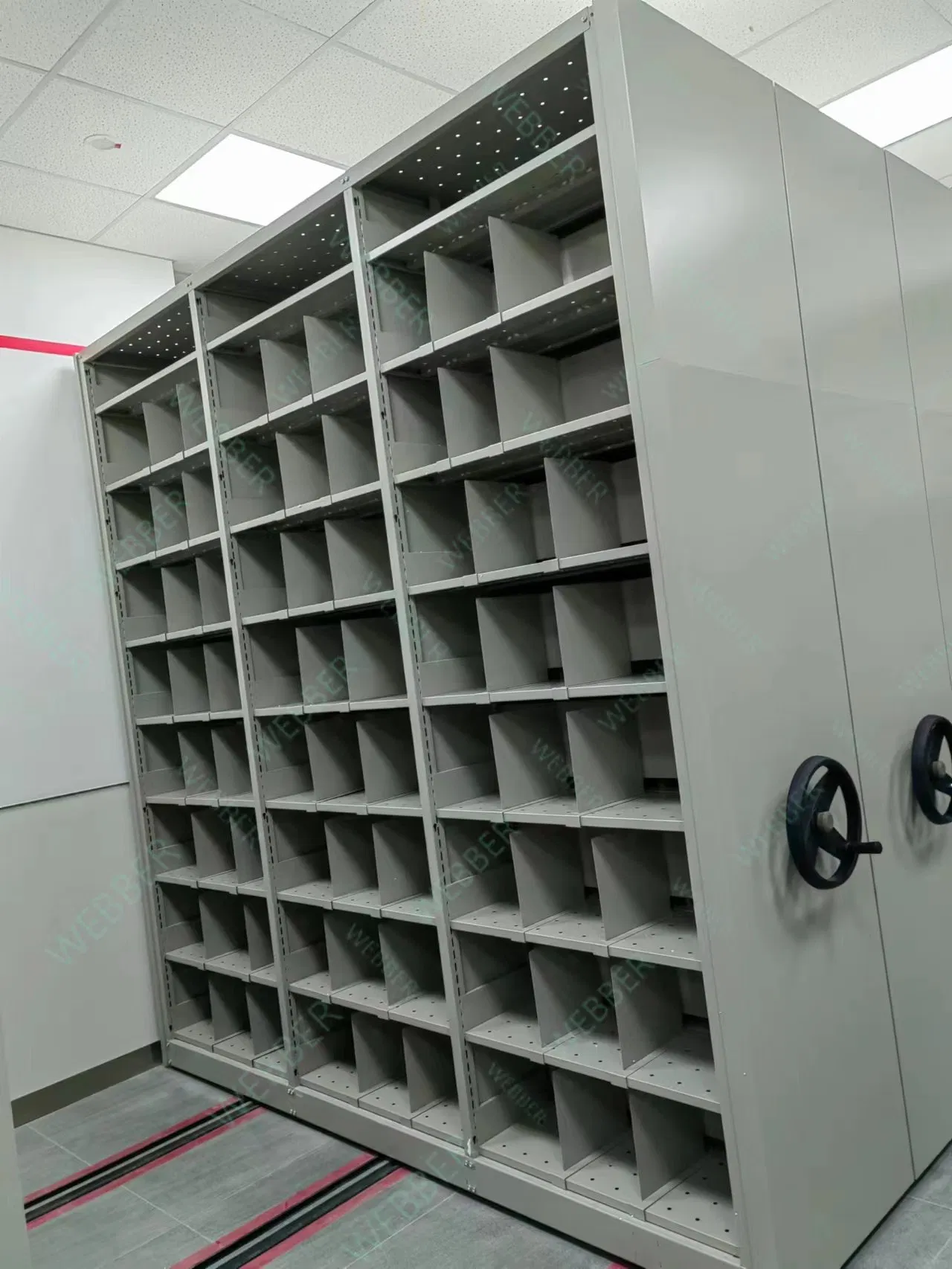 Mobile Steel Compactus for Office Filing Cabinet Mobile System