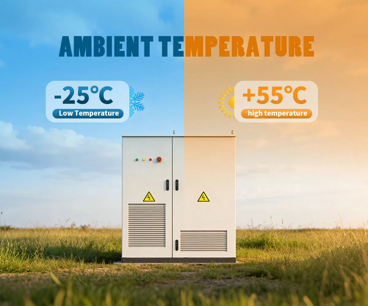 Multi-Functional 215kwh Outdoor Cabinet Lithium-Ion Battery Energy Storage System with Liquid Cooling