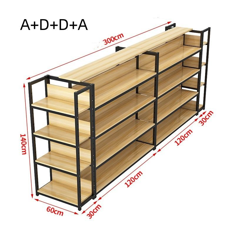 OEM Black Metal Shelving Systems for Supermarket &amp; Retail Wholesale Store Fixtures Garage &amp; Food Use Discount Shelving Units