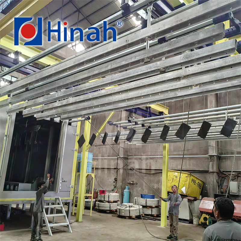 Multi-Functional Manual Powder Coating System with Filter Booth for Aluminum Profile Industries.
