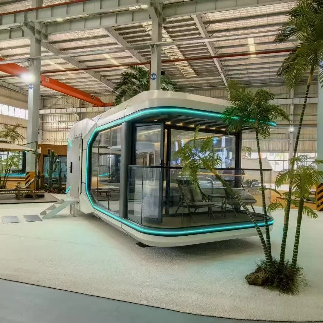 Luxury High Quality Flat Packing Container House Capsule Space House for Villa Hotel Resort