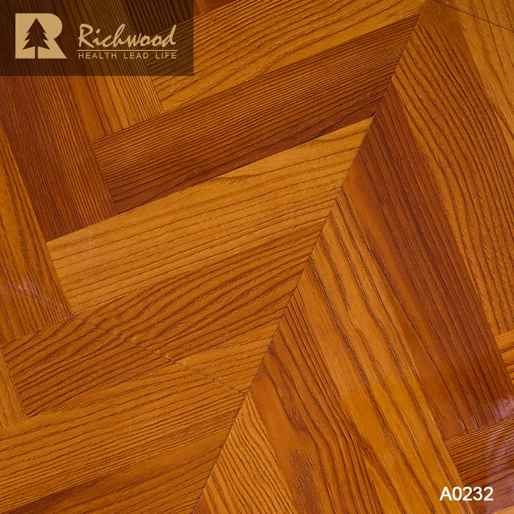 Scratch-Resistant Oak Vinyl PVC Plastic Composite Laminate Laminated Engineered Wood Flooring Art Parquet Collection