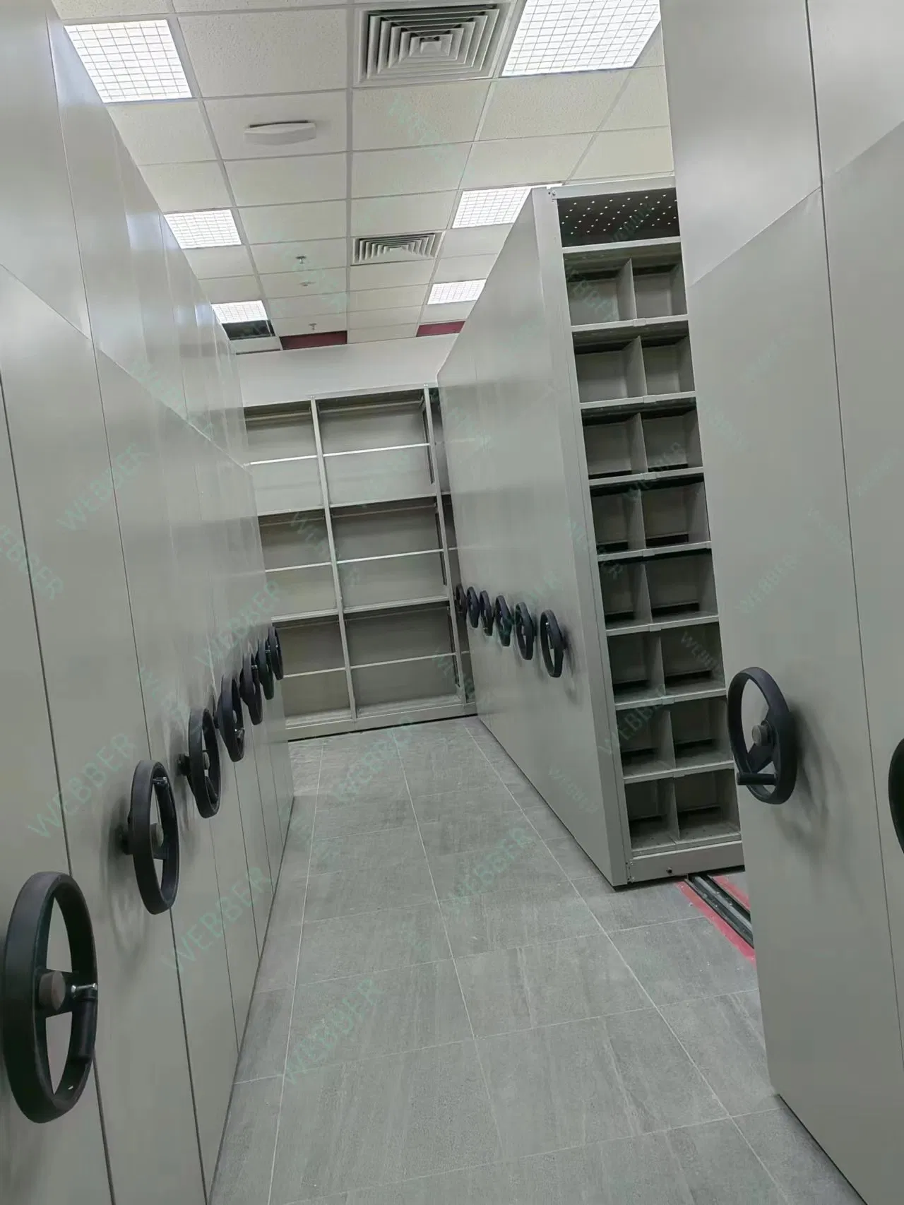 Mobile Steel Compactus for Office Filing Cabinet Mobile System