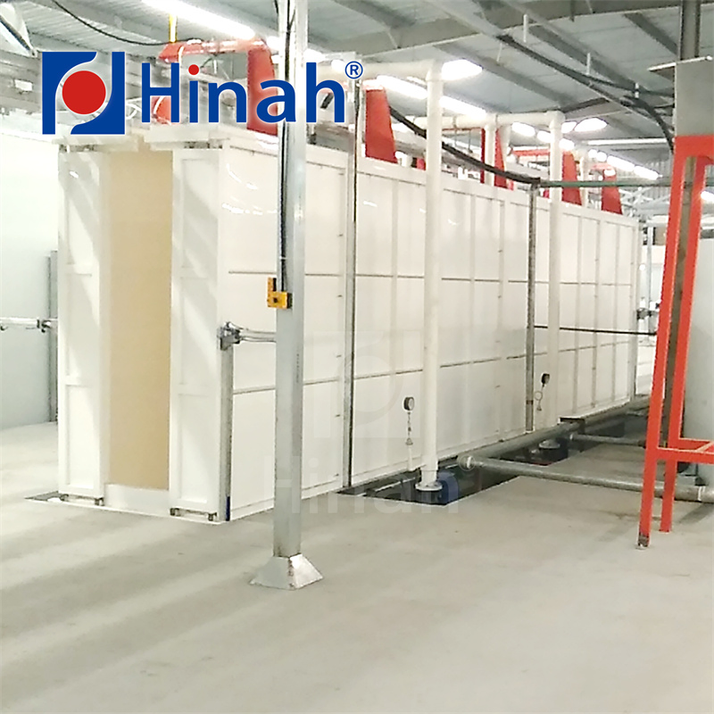 Multi-Functional Manual Powder Coating System with Filter Booth for Aluminum Profile Industries.