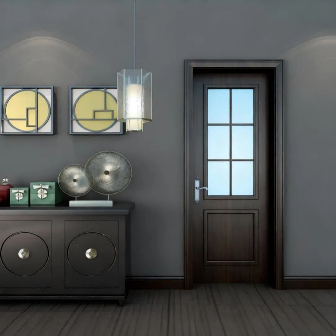 Customizable Wardrobe Door System Including Cloth Rod Pants Rack and Shoes Rack