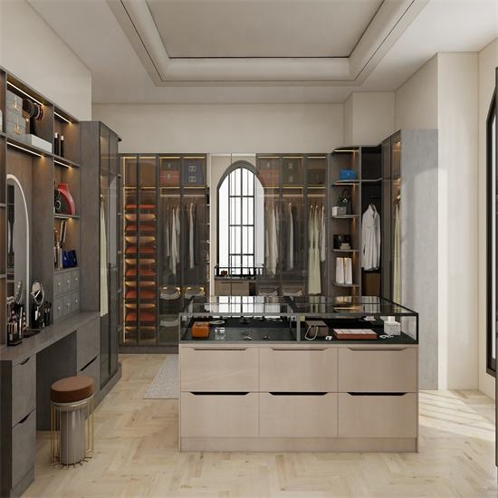 Cbmmart Luxury Clothes Wall Closets Furniture Design Custom Modern Bedroom Closet System