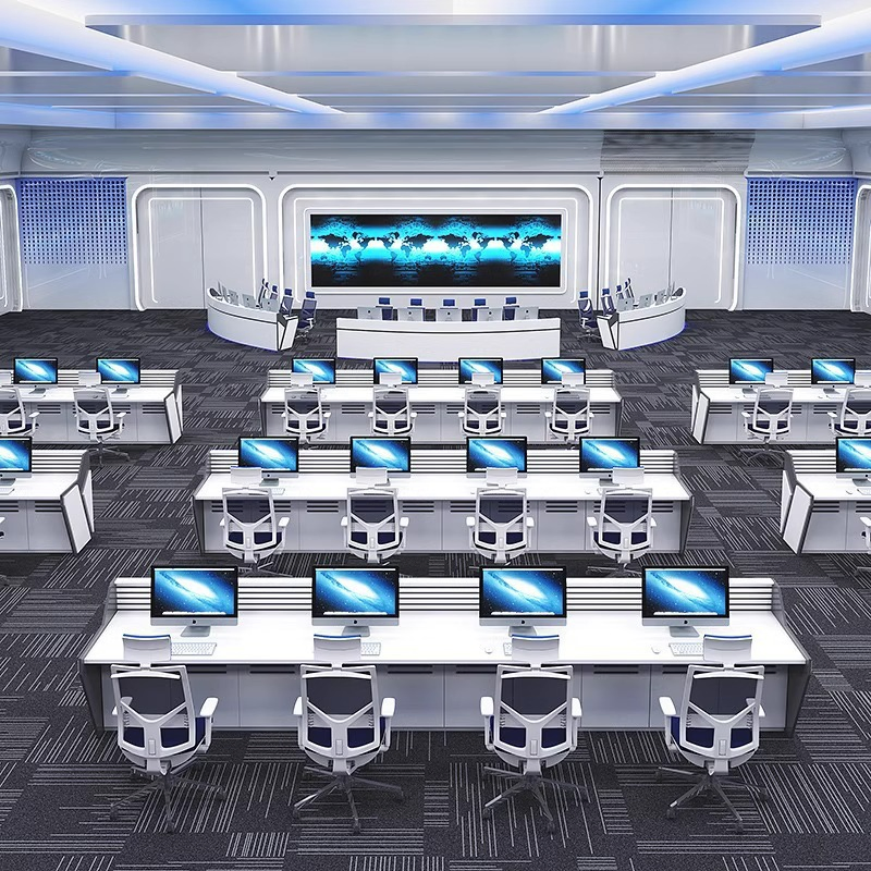 Kehua Fuwei Modular Monitoring Desk Solution for Dispatch Centers and Security Operations