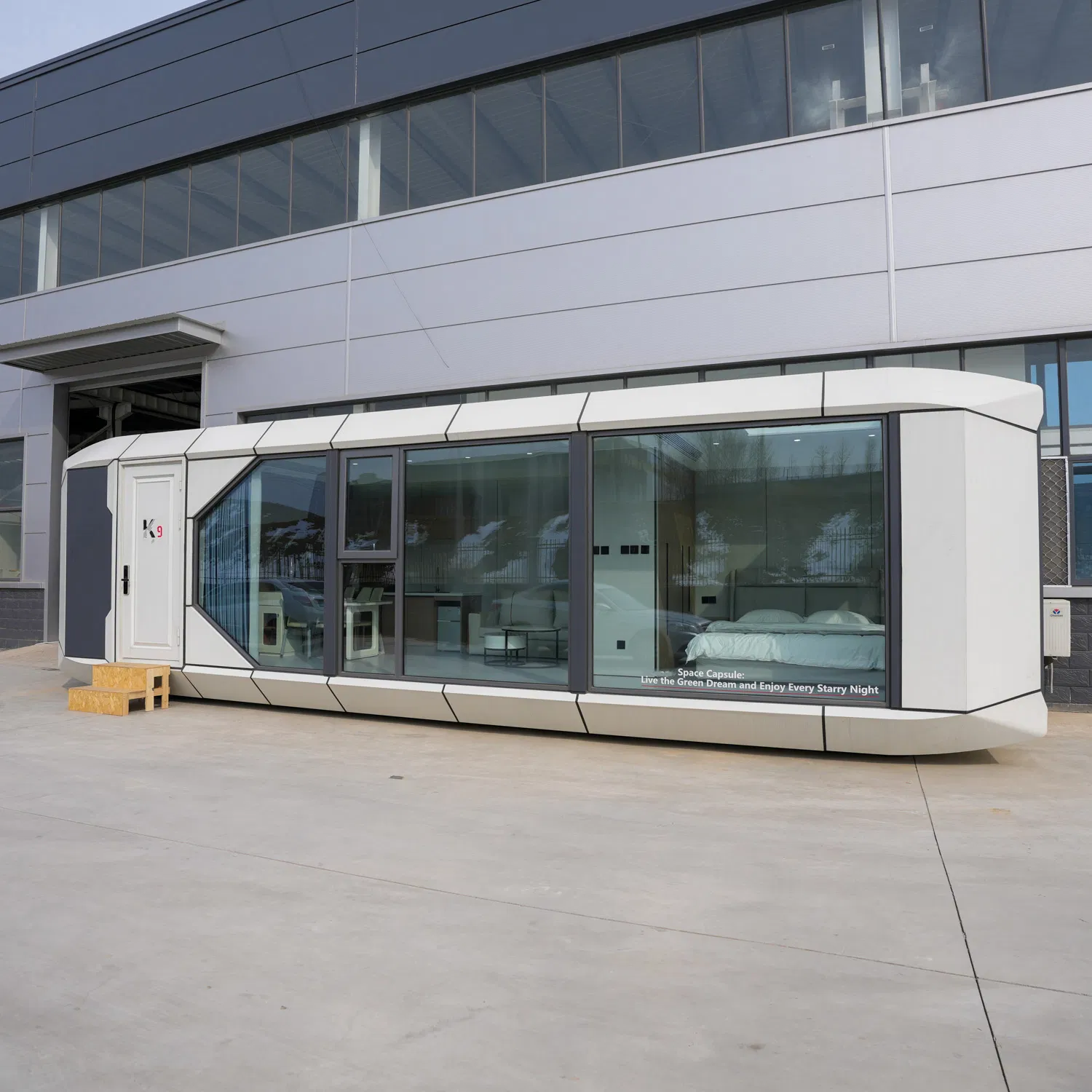 Tiny Mobile Integrated Homes House Factory Price Luxury Modular Modern Space Capsule /Smart Casas Prefabricadas Vessel Modular Hotel for Sale