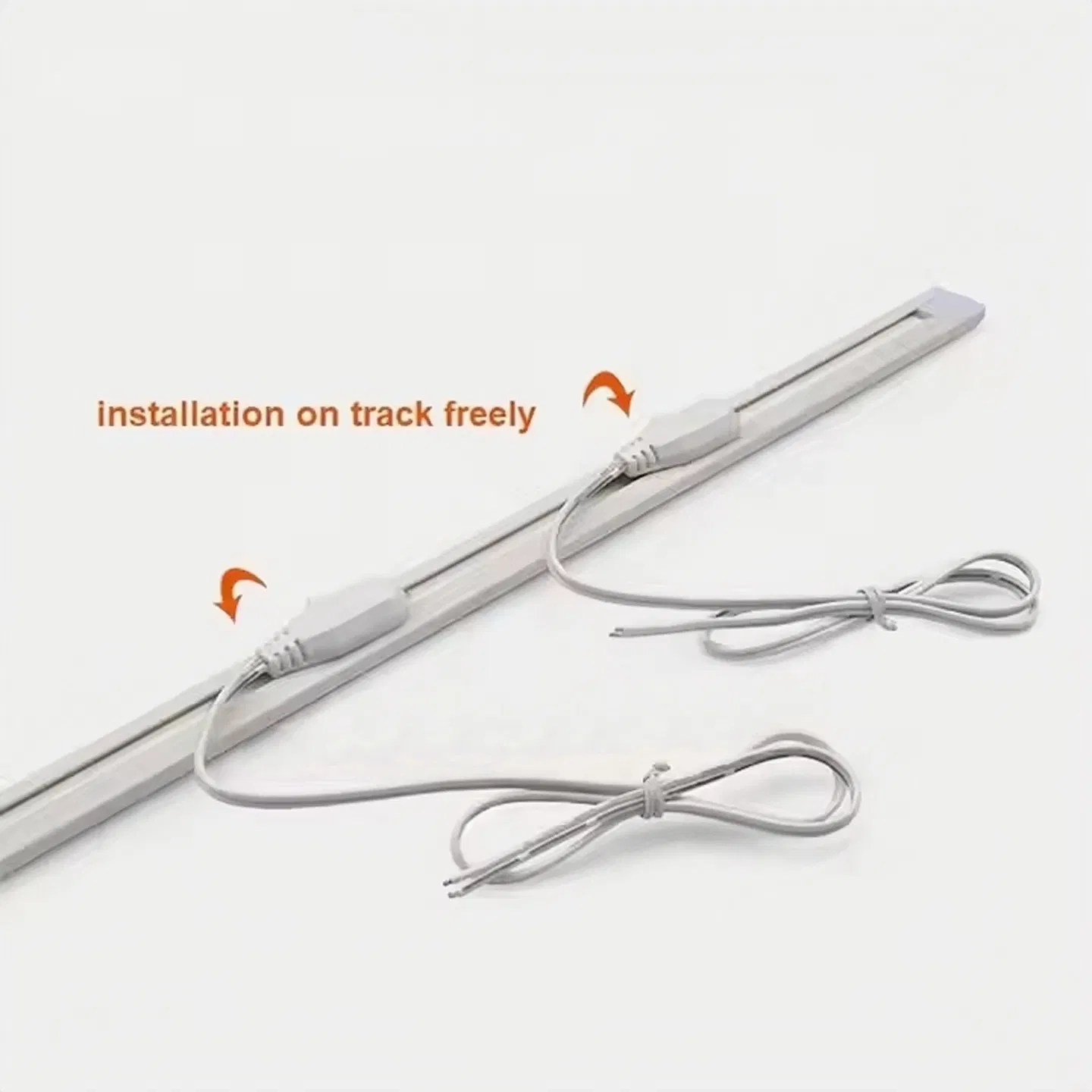 12V LED Shelf Lighting System with DC Power Track