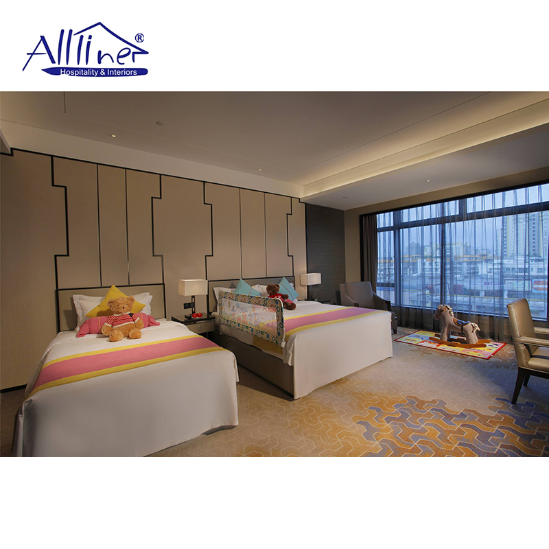 Luxury Hotel Interior Bedroom Furniture Chinese Factory Custom Made 5 Star Hotel Room Set Supplier Home Furniture