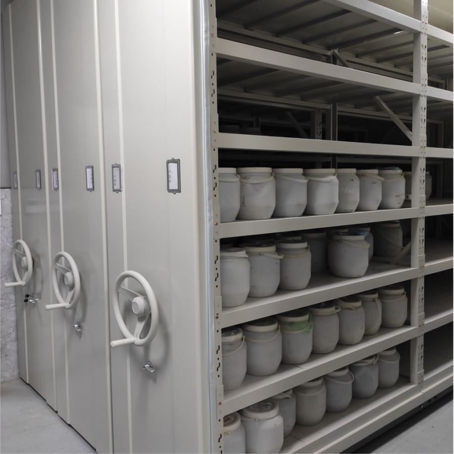 Compact Manual Shelving Systems for Biologics and Pharmaceuticals