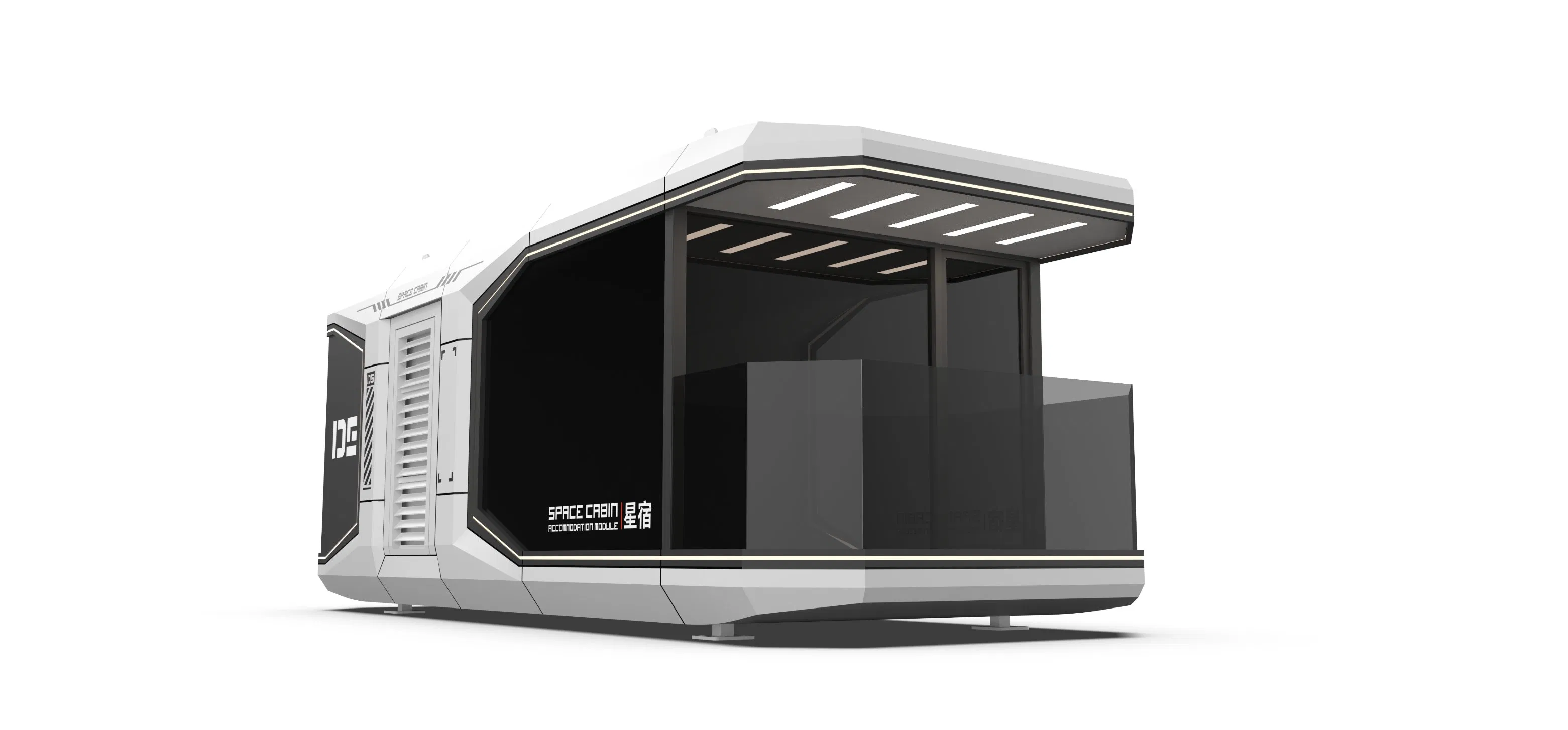 Whole Luxury Modern Style Shipping Space Capsule House Hotel Commercial for Sale