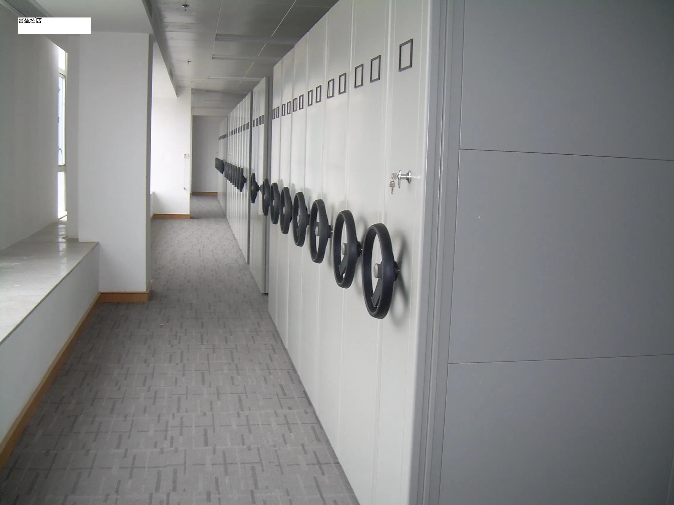 Webber Furniture Steel Filing Cabinet Mobile Shelving System