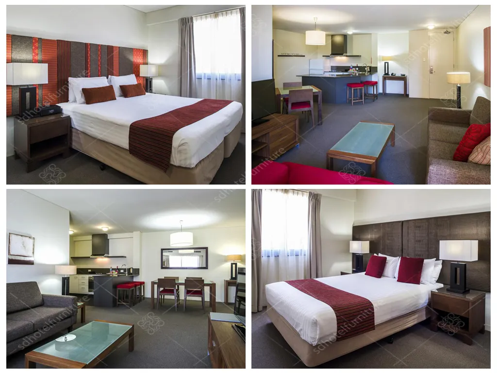 Modern Hotel Bedroom Furniture Set