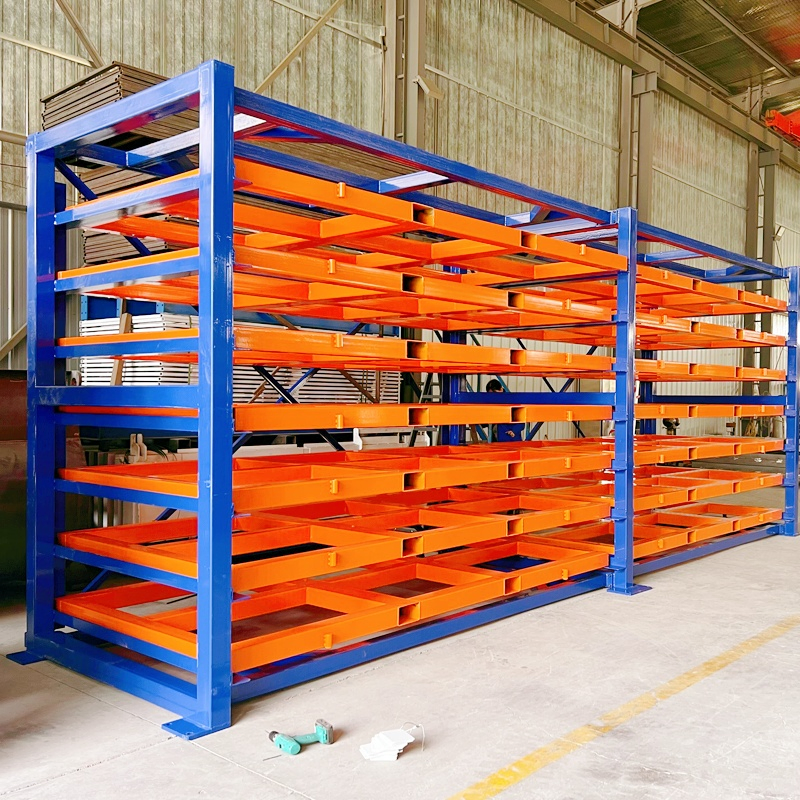 Durable Metal Roll-out Shelf for Efficient Storage Solutions