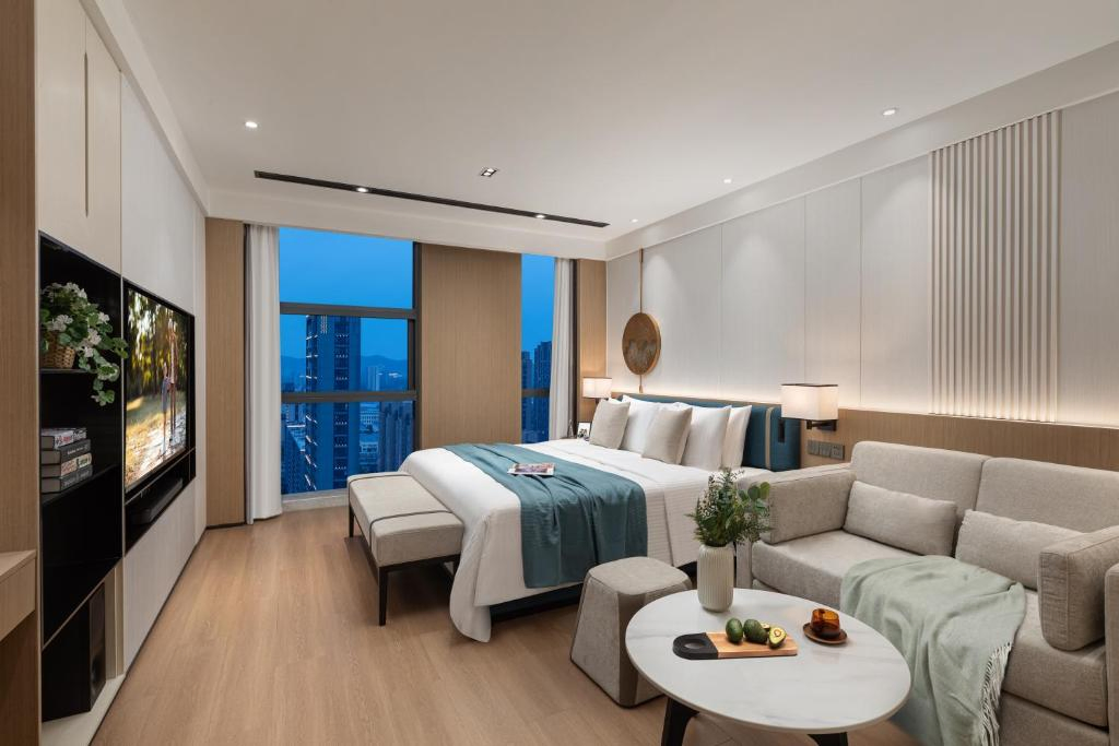 Customized Contemporary Panel Wood Hotel Room Furniture 5 Star Luxury Hotel Bedroom Set for Modern Apartments