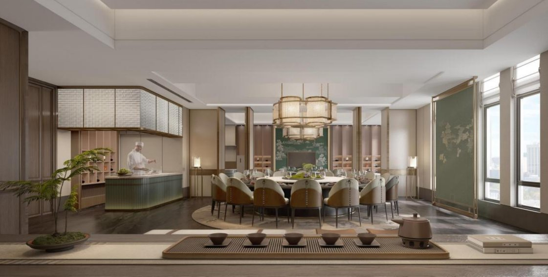 Modern Hotel Interior Design with 3D Rendering China Manufacturer