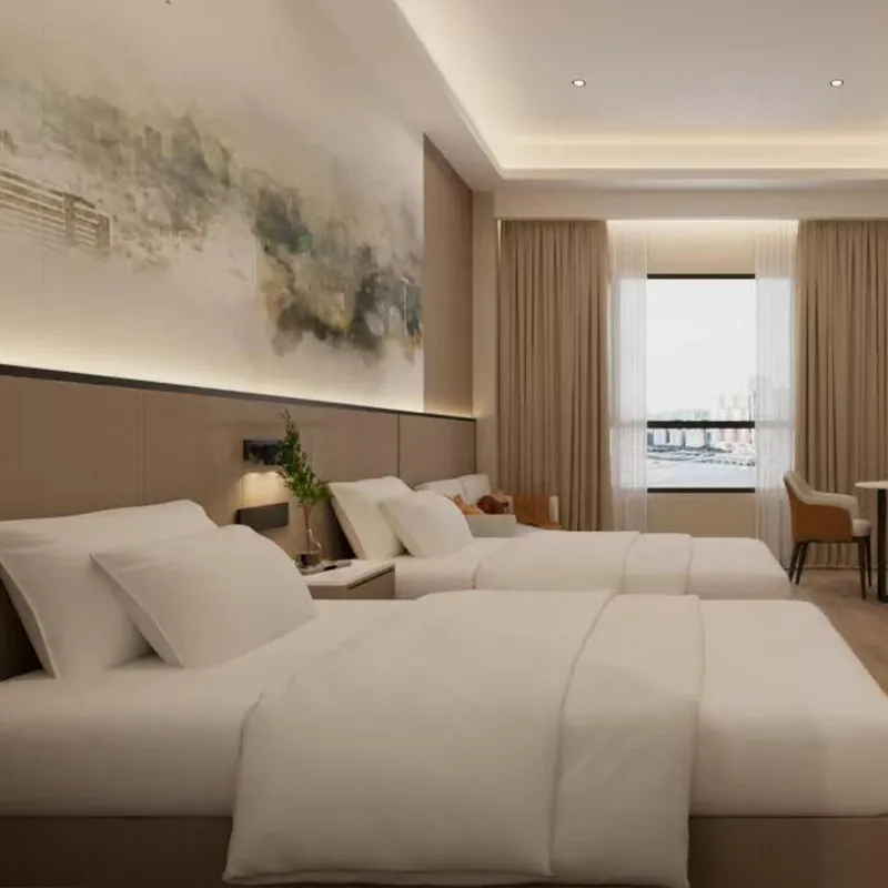 Commercial Wooden Bedroom Set