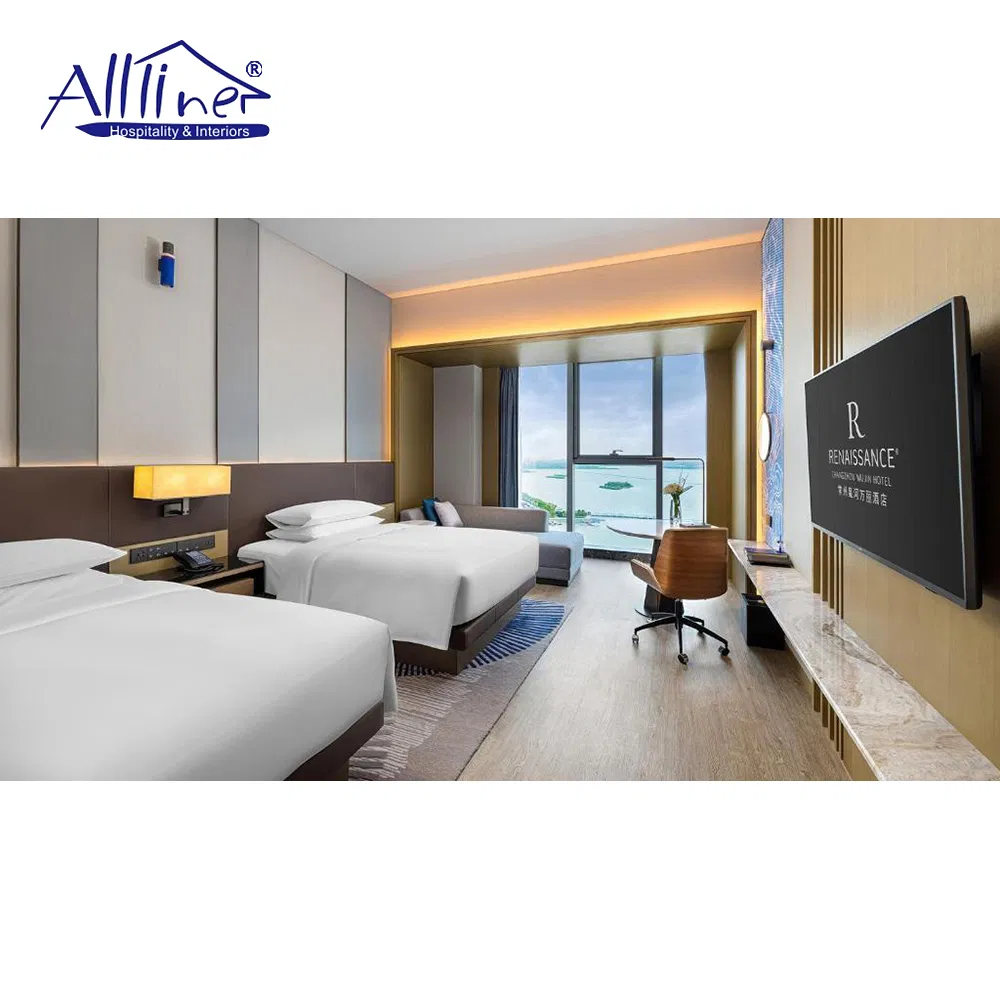 Luxury Modern Upholstered Wooden King Size Hotel Bedroom Wall Panel Headboard Furniture