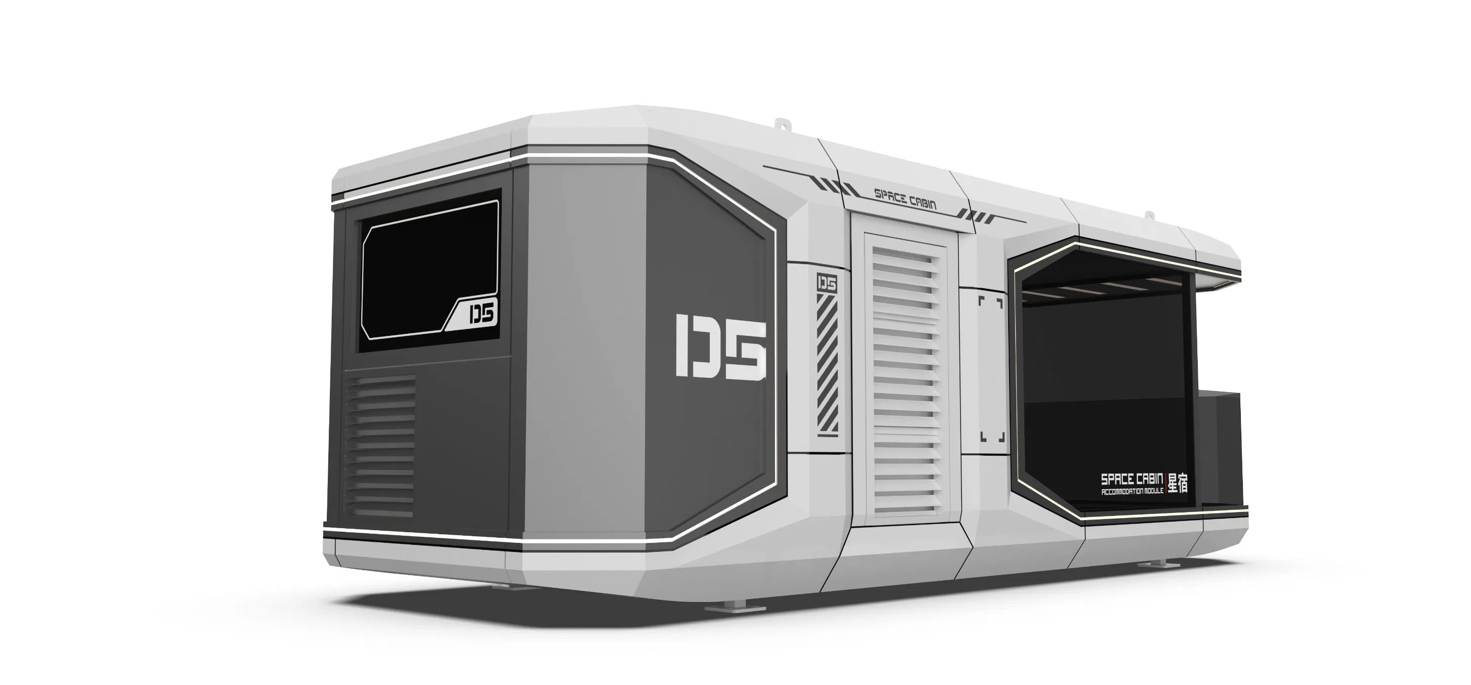 Whole Luxury Modern Style Shipping Space Capsule House Hotel Commercial for Sale