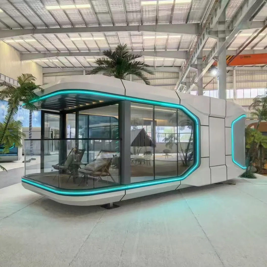 Luxury High Quality Flat Packing Container House Capsule Space House for Villa Hotel Resort