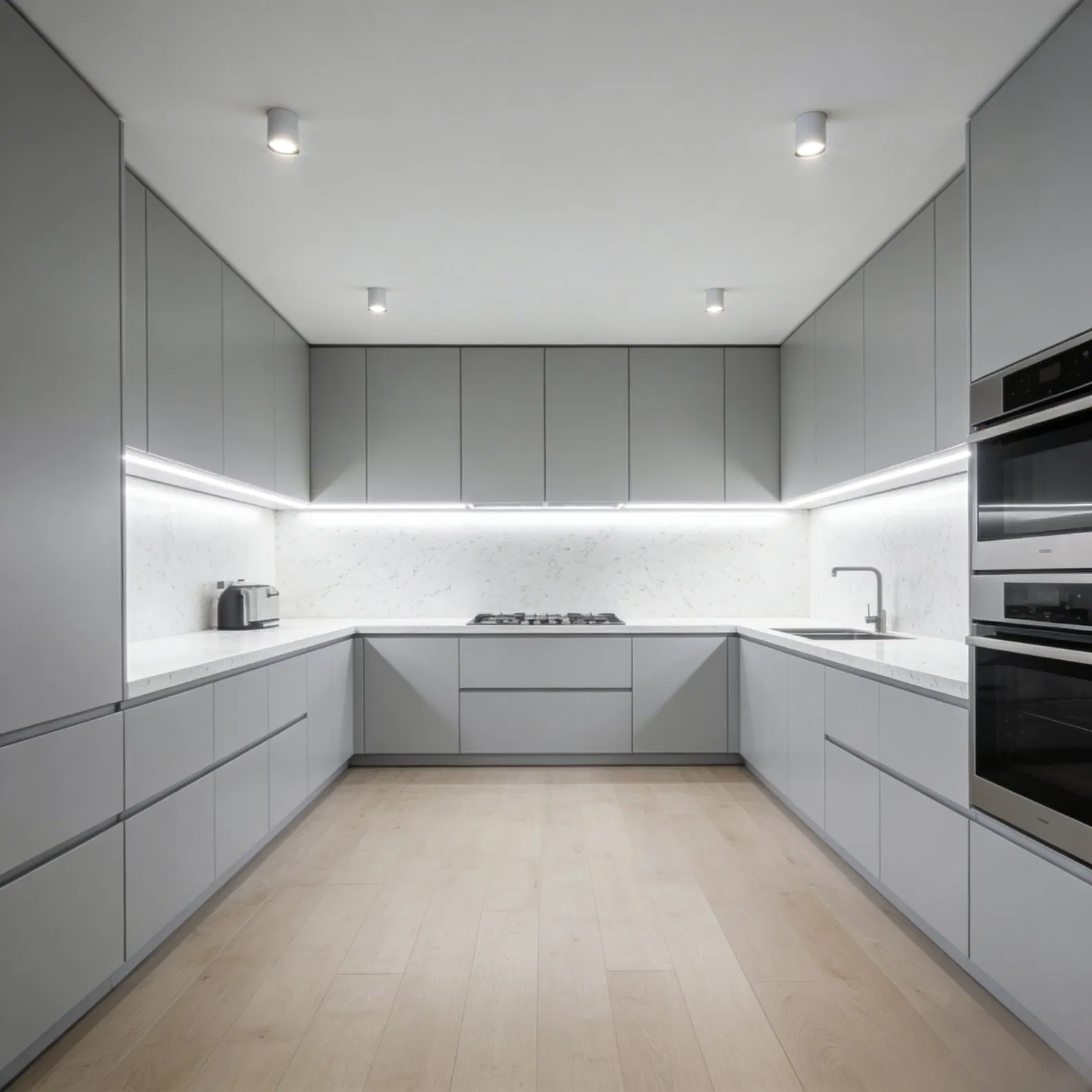 Integrated Modular Kitchen Cabinet Furniture System