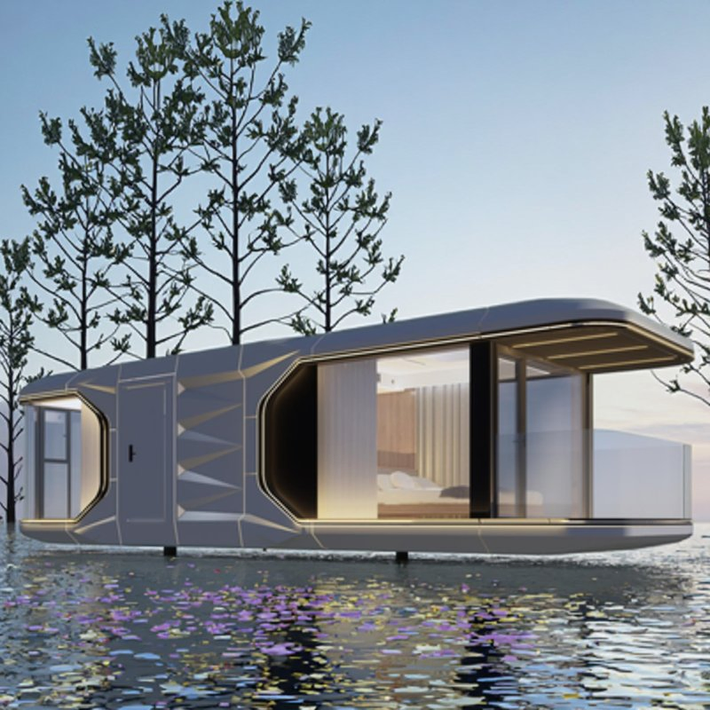 Factory Customization Modern Luxury Living Capsule House Mobile Space Capsule Hotel
