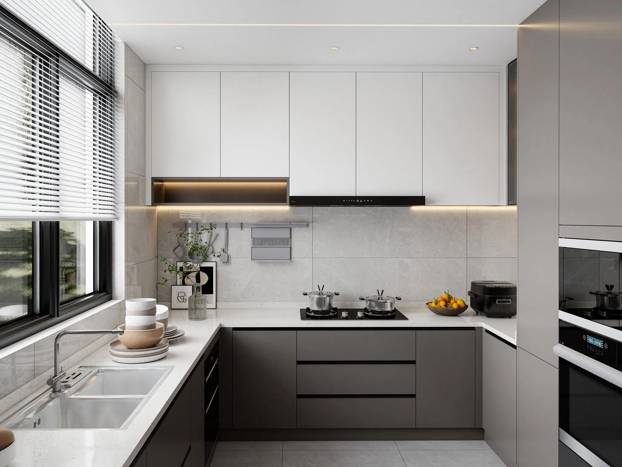 Tailored Plywood Kitchen Cabinet Systems for Residential Use