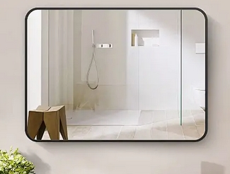 Sleek Contemporary Mirror Design with Elegant 5mm Thickness Appeal