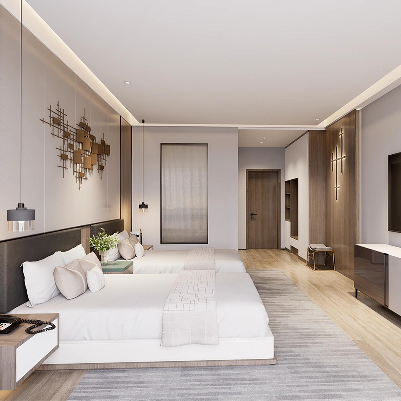 Five-Star Hotel Quality Solid Wood Panel Furniture Collection