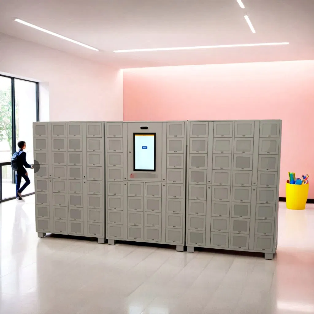 Facial Scan Grid Storage System Controls Vehicle Parts Inventory