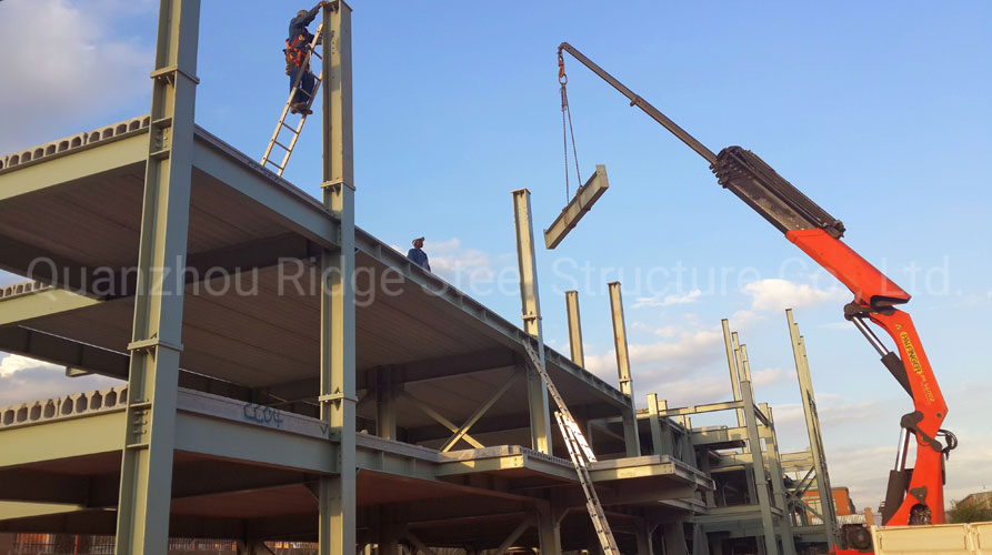 Easy Assemble Cheap Precision High Quality Prefabricated Light Steel Structure Hotel