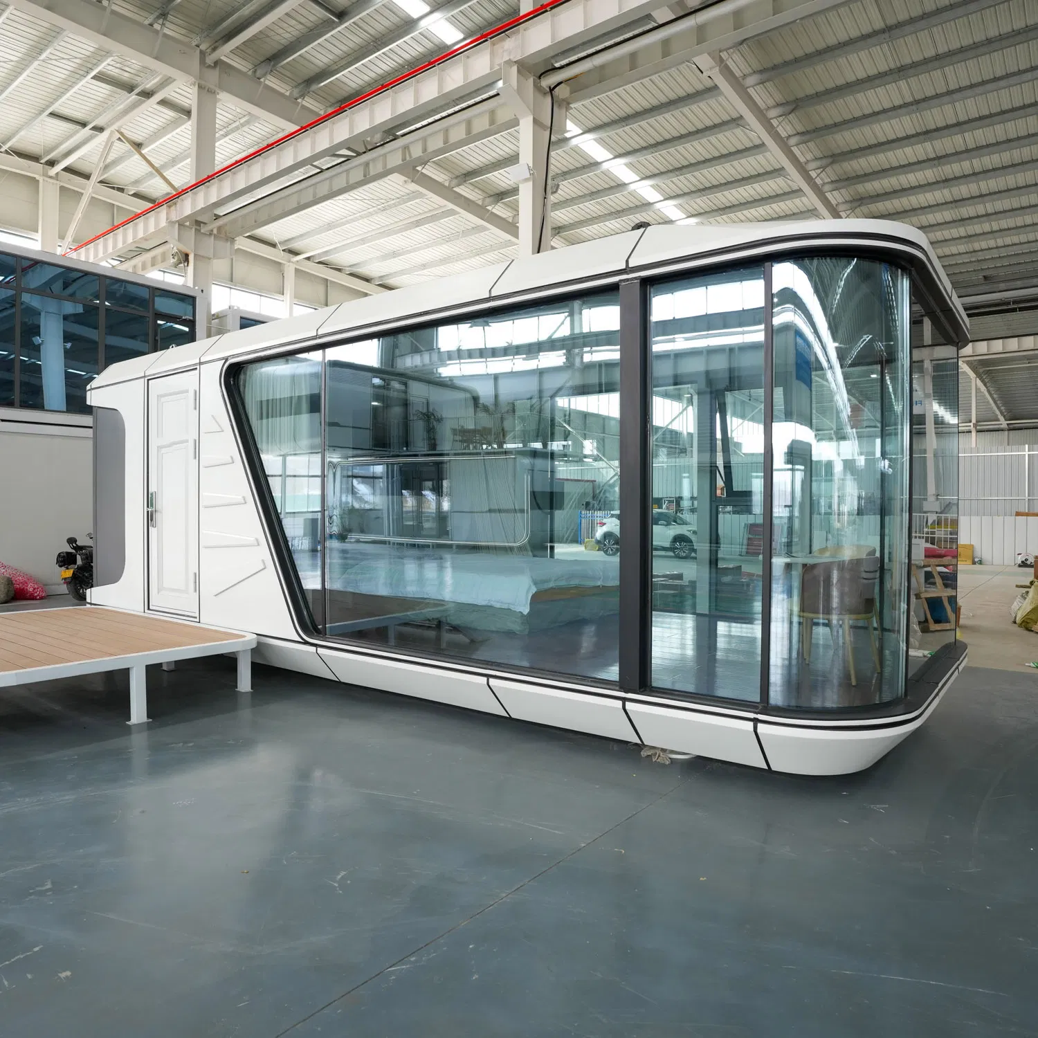 Tiny Mobile Integrated Homes House Factory Price Luxury Modular Modern Space Capsule /Smart Casas Prefabricadas Vessel Modular Hotel for Sale