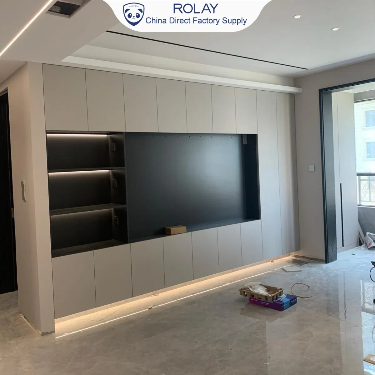 Sealed-Edge Protection Safe Corner Molding Minimalist Aluminum Look Home Furniture Cabinet