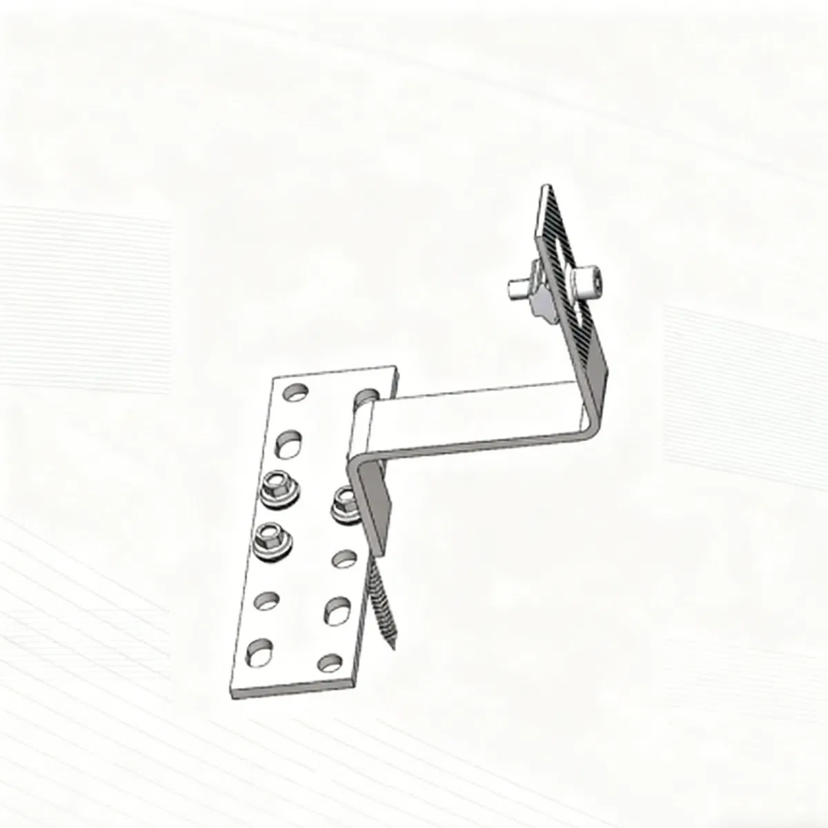 Dwin Factory Price Wholesale Aluminum Alloy Modular Solar Roof Rack System