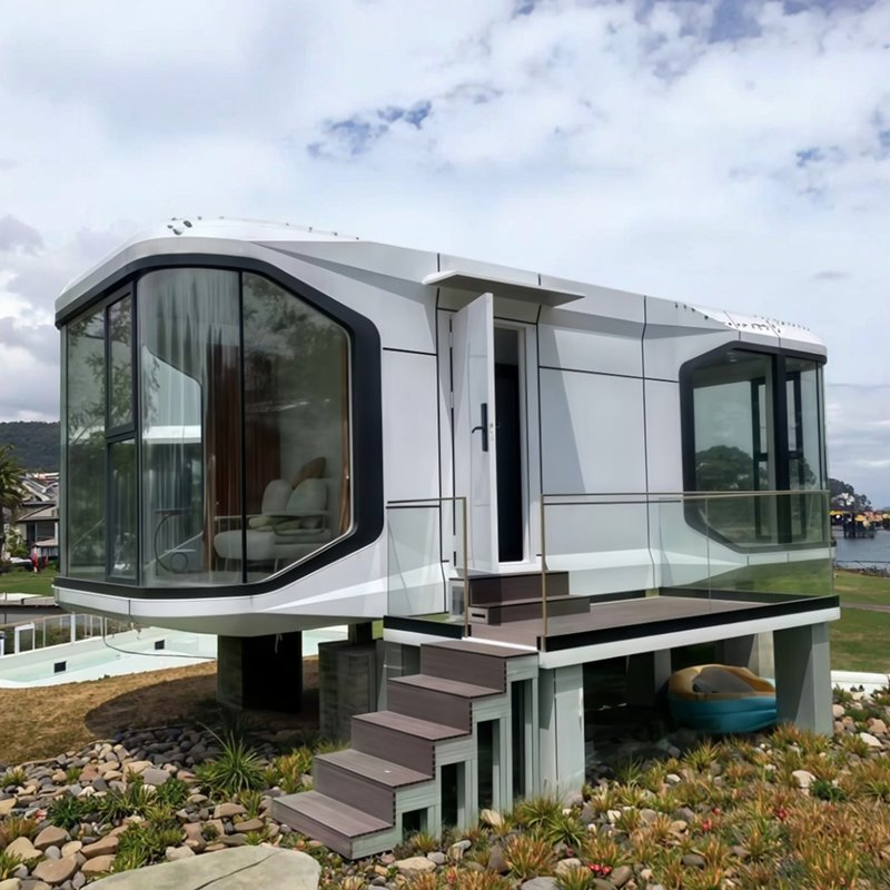 Factory Customization Modern Luxury Living Capsule House Mobile Space Capsule Hotel