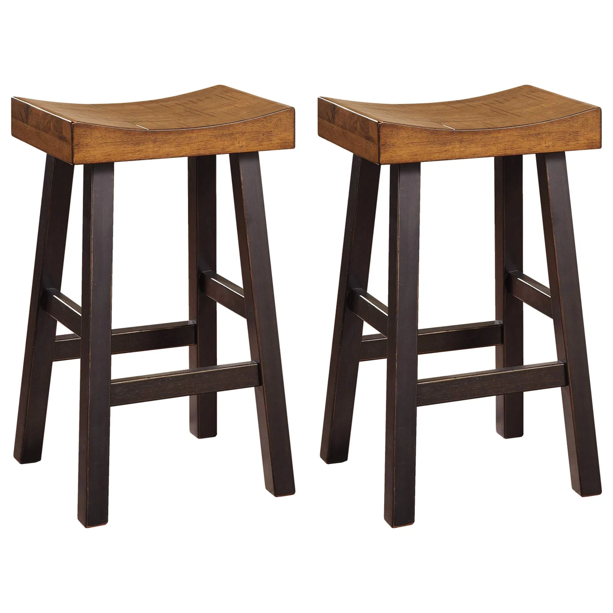 Design by Ashley Glosco Saddle Barstool