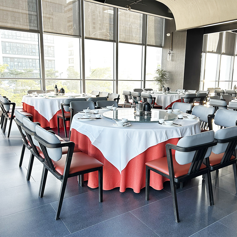 Contemporary Restaurant Chair Table Collection for Dining Areas