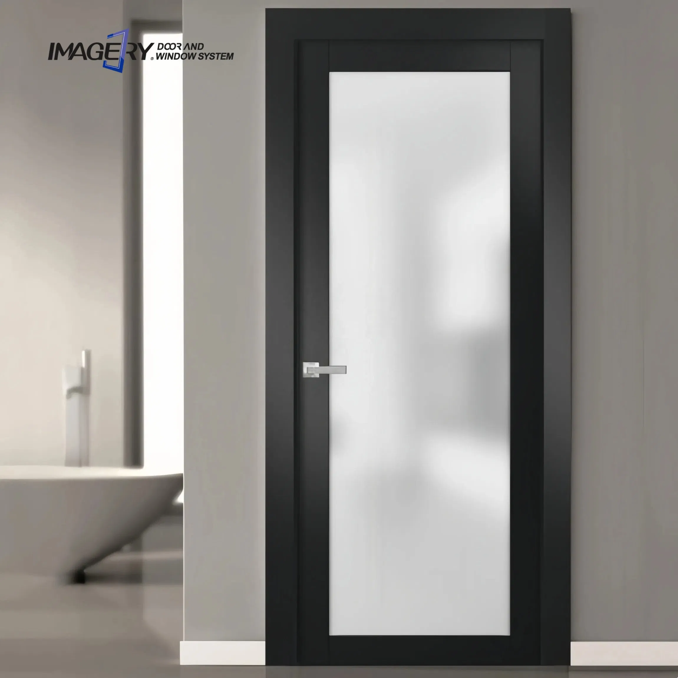 Cheap Price Thermal Break Insulated Aluminium Doors Interior Glass Aluminum Casement Door