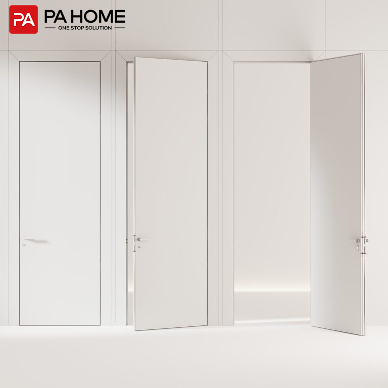 PA Custom Invisible Flush Mounted Secret Room Wooden Doors Internal Concealed Interior Frameless Hidden Door
