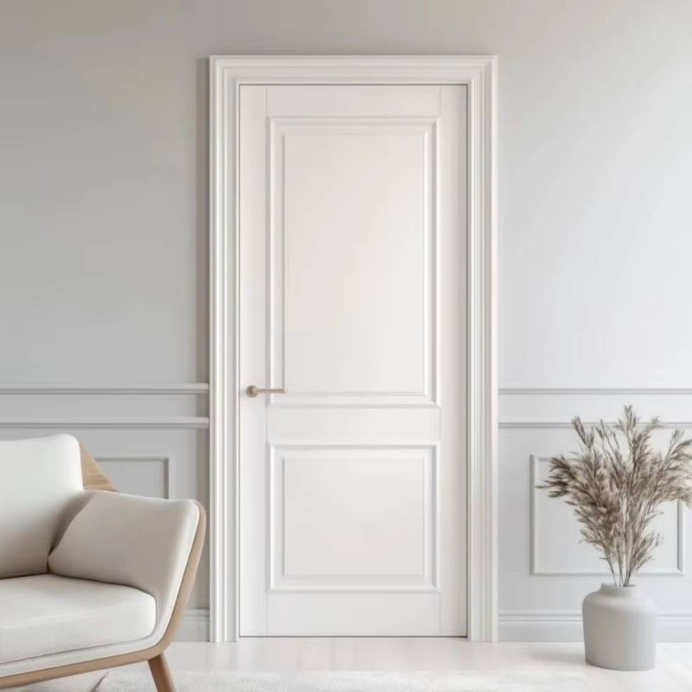 Solid Wood Security Blast Door - Bullet Resistant for High-Risk Areas