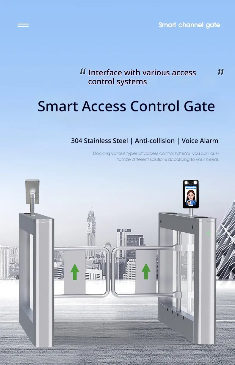 Access Control Swing Barrier