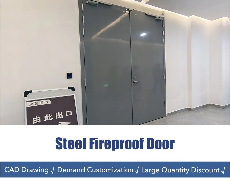 Steel fire door overview
