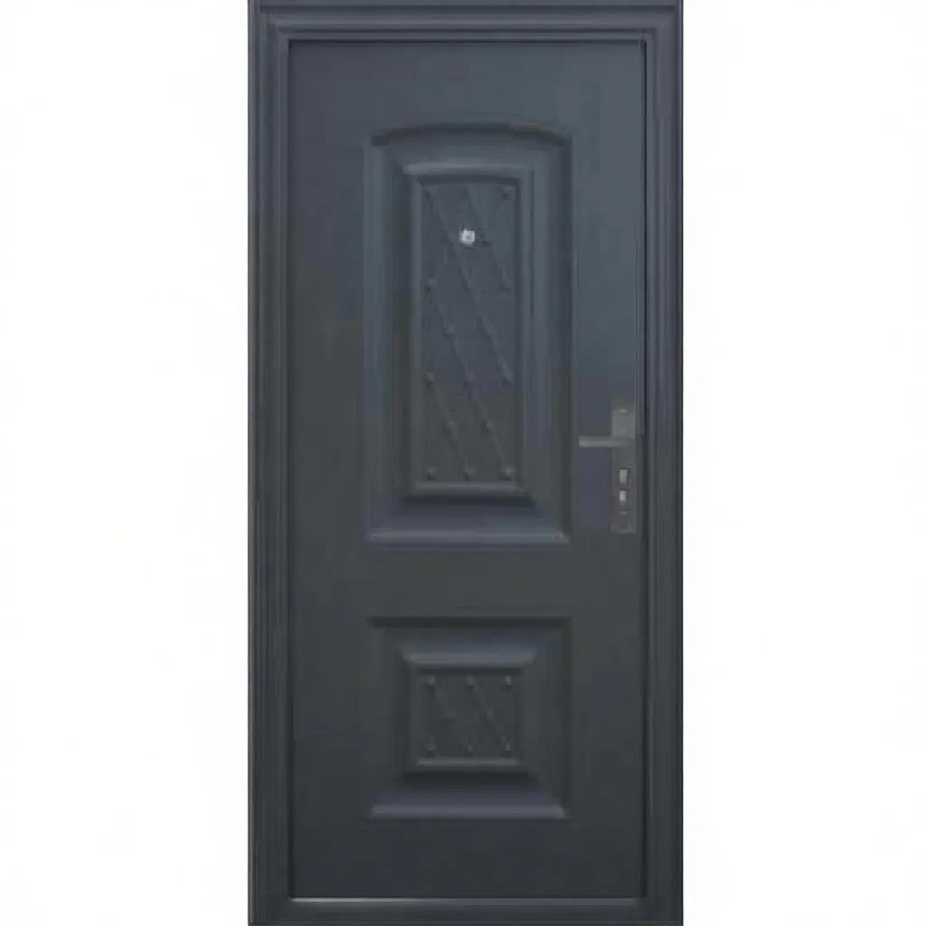 China Steel Aluminum Door Security Entrance Interior Guangdong Exterior Metal Modern Wrought Iron Front Single Double Armored Pivot Windows and Door Price