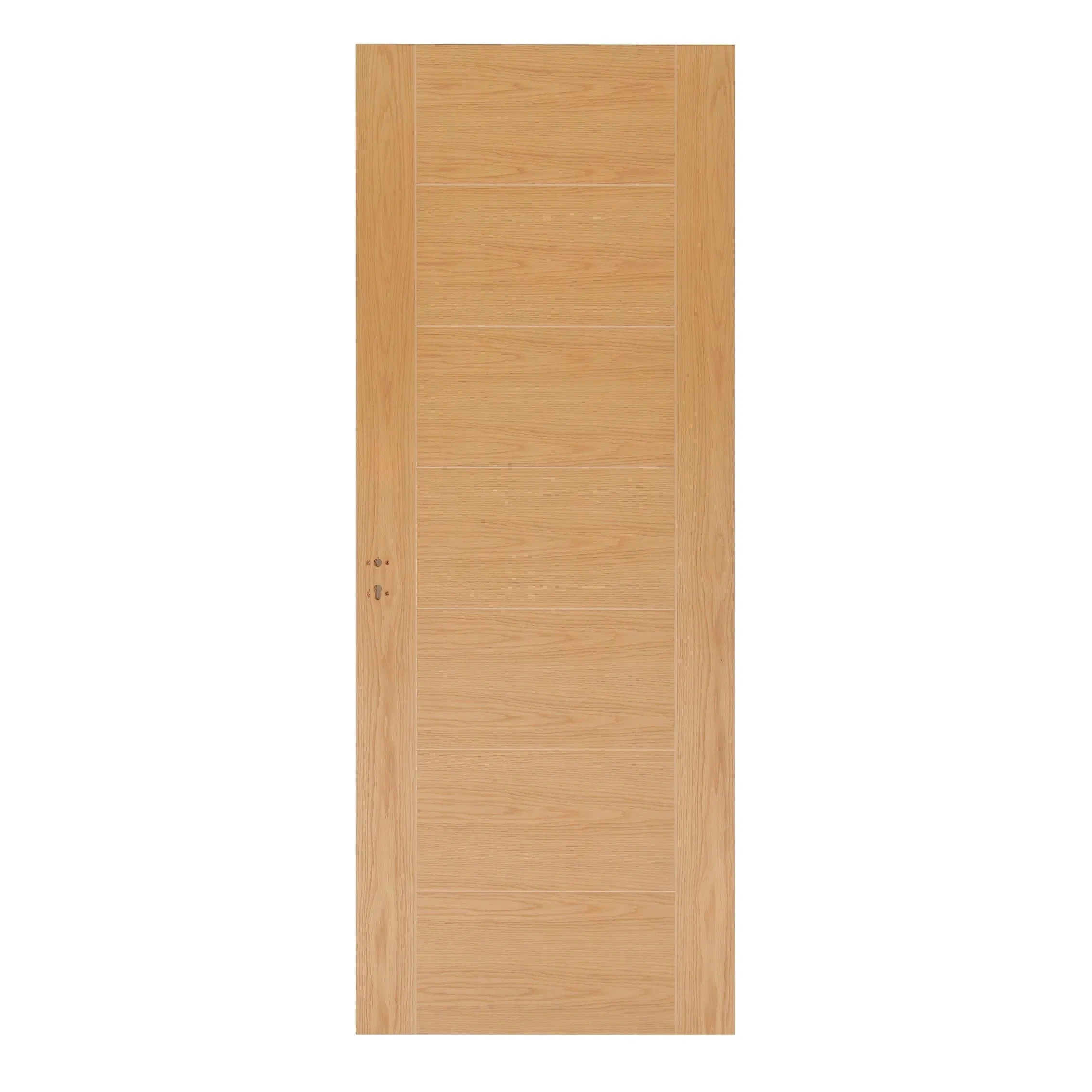 Interior Flush Wood Barn Doors with Hidden Hardware and Valance