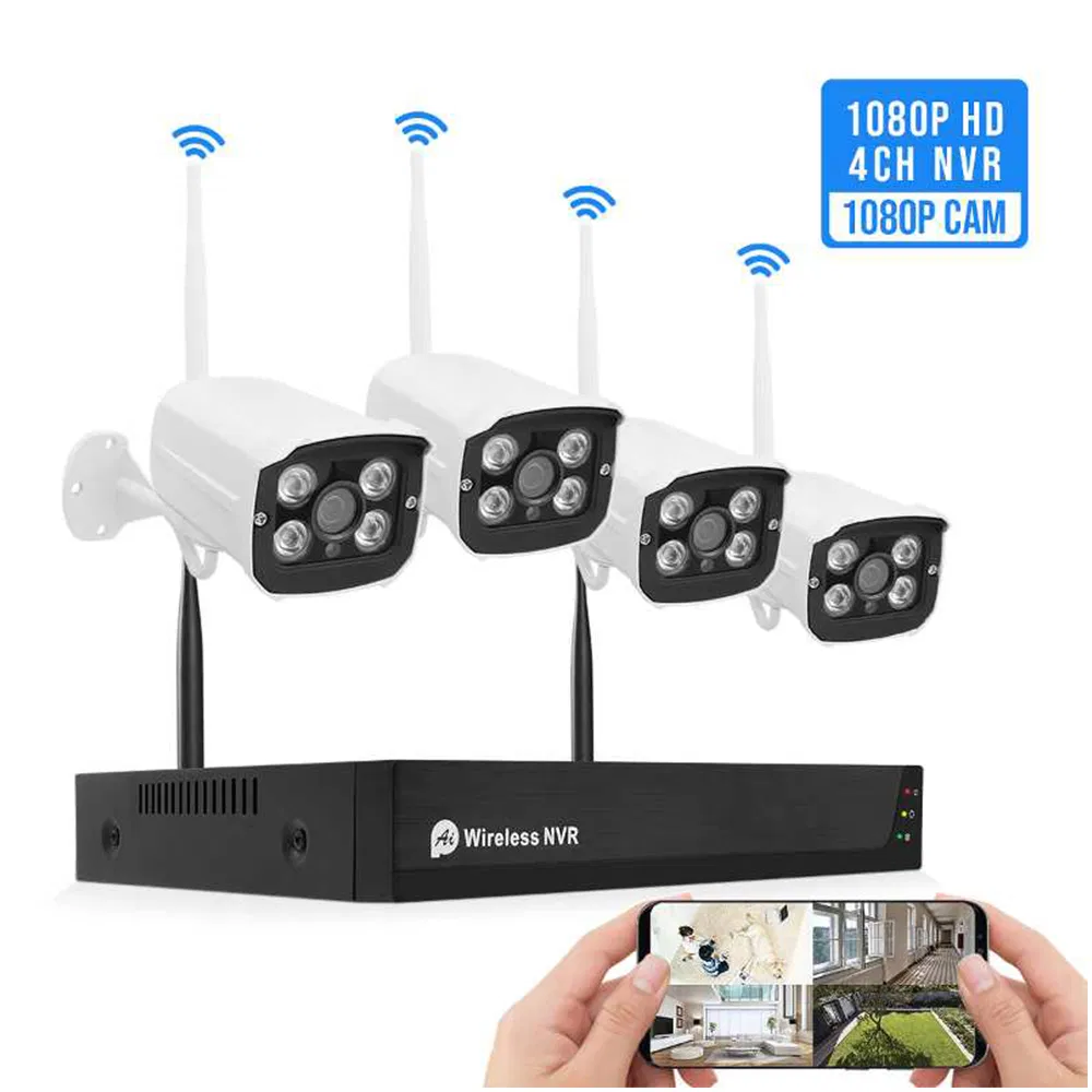 Smart WiFi CCTV Security Camera Kit with 8CH NVR